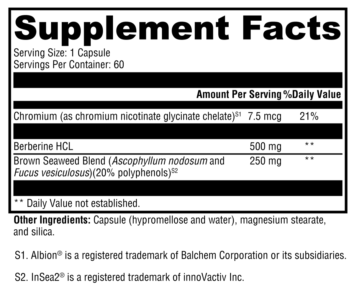 Supplement facts. For more information please call 1 (800) 647-6100