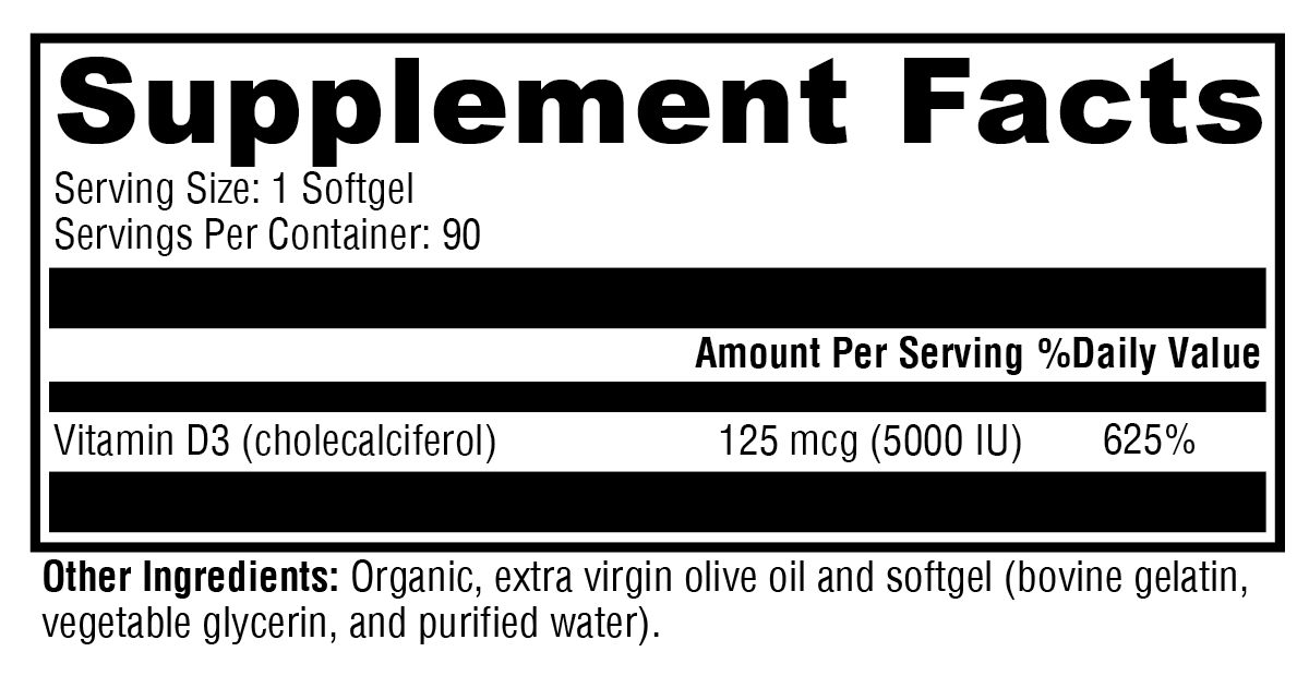 Supplement facts. For more information please call 1 (800) 647-6100