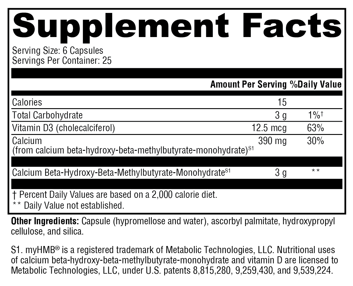 Supplement facts. For more information please call 1 (800) 647-6100