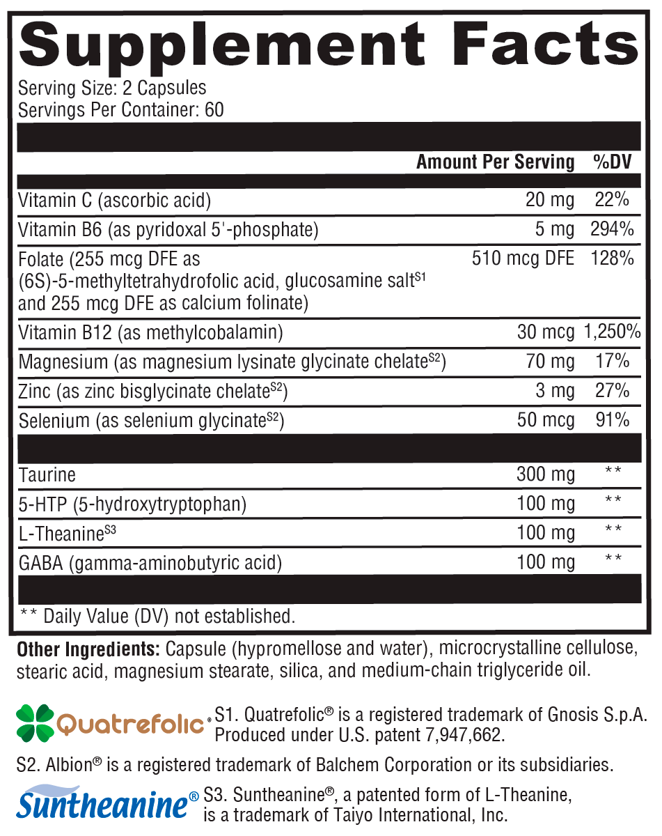 Supplement facts. For more information please call 1 (800) 647-6100