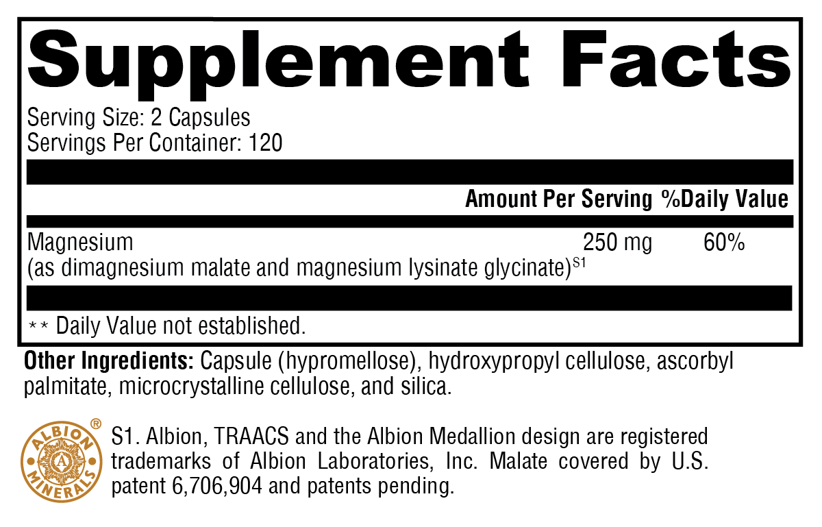 Supplement facts. For more information please call 1 (800) 647-6100