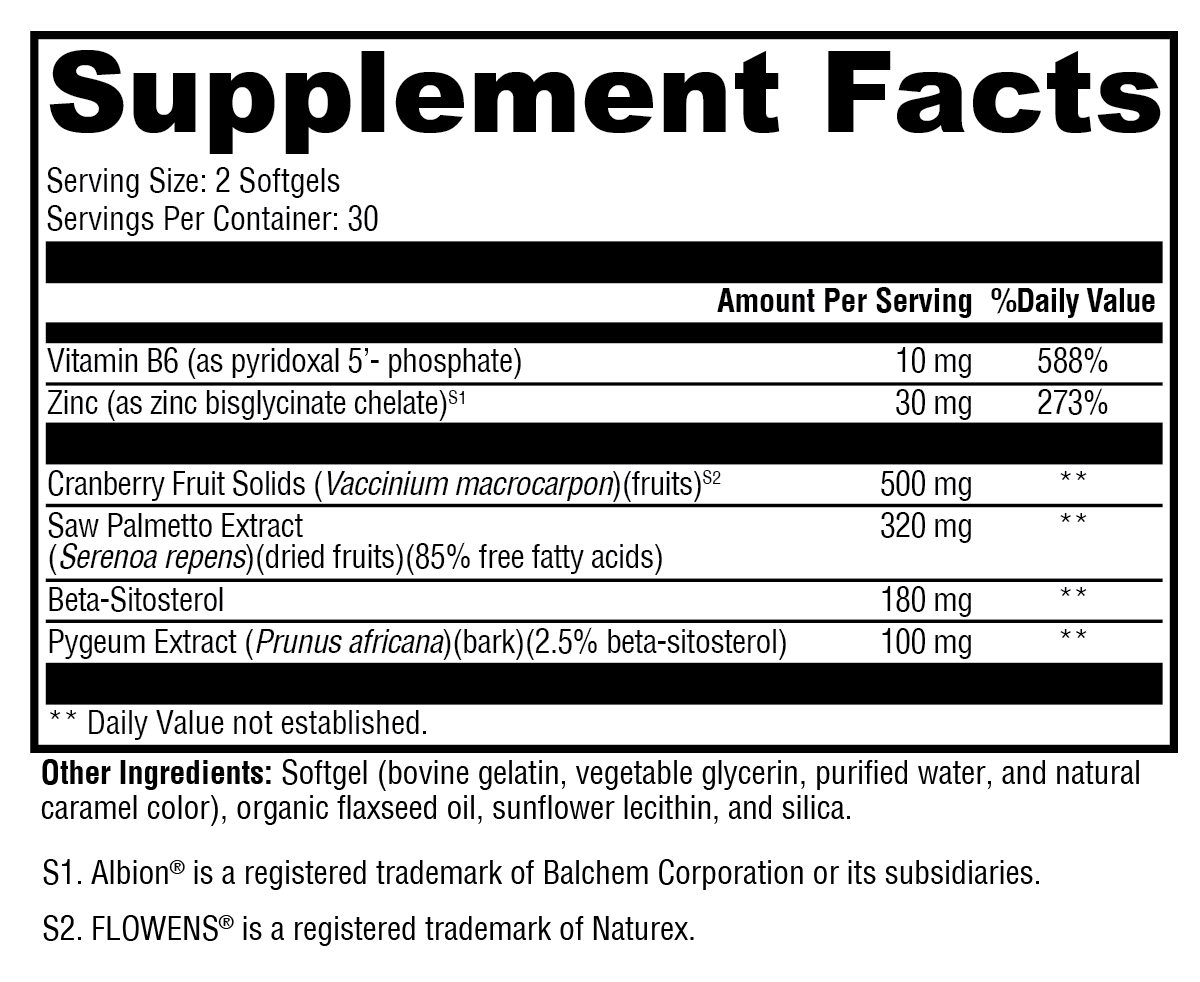 Supplement facts. For more information please call 1 (800) 647-6100
