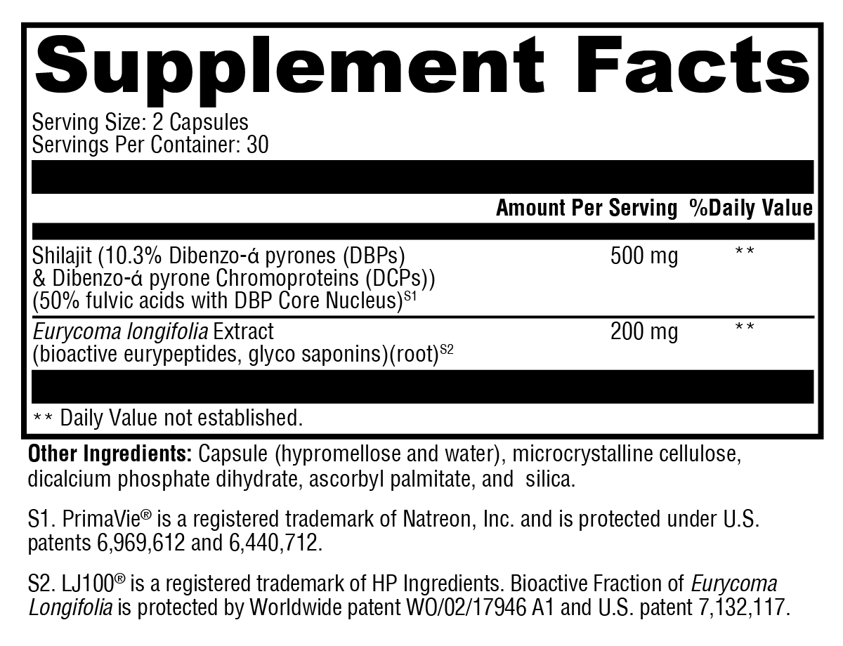 Supplement facts. For more information please call 1 (800) 647-6100