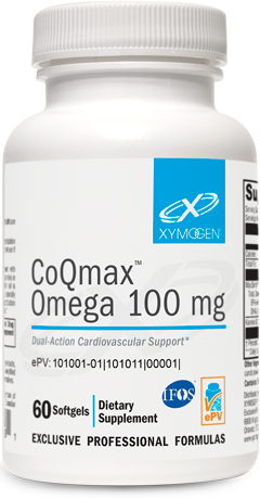 XYMOGEN CoQmax Omega 100 mg 60 Softgels