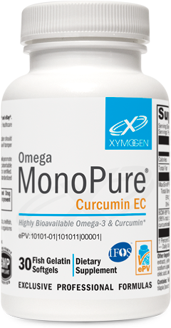 XYMOGEN Omega MonoPure Curcumin EC 30 Softgels